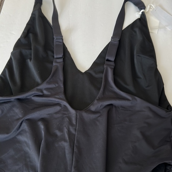 GOOD American Lounge One Piece Black Swimsuit Size 3XL - Picture 7 of 10